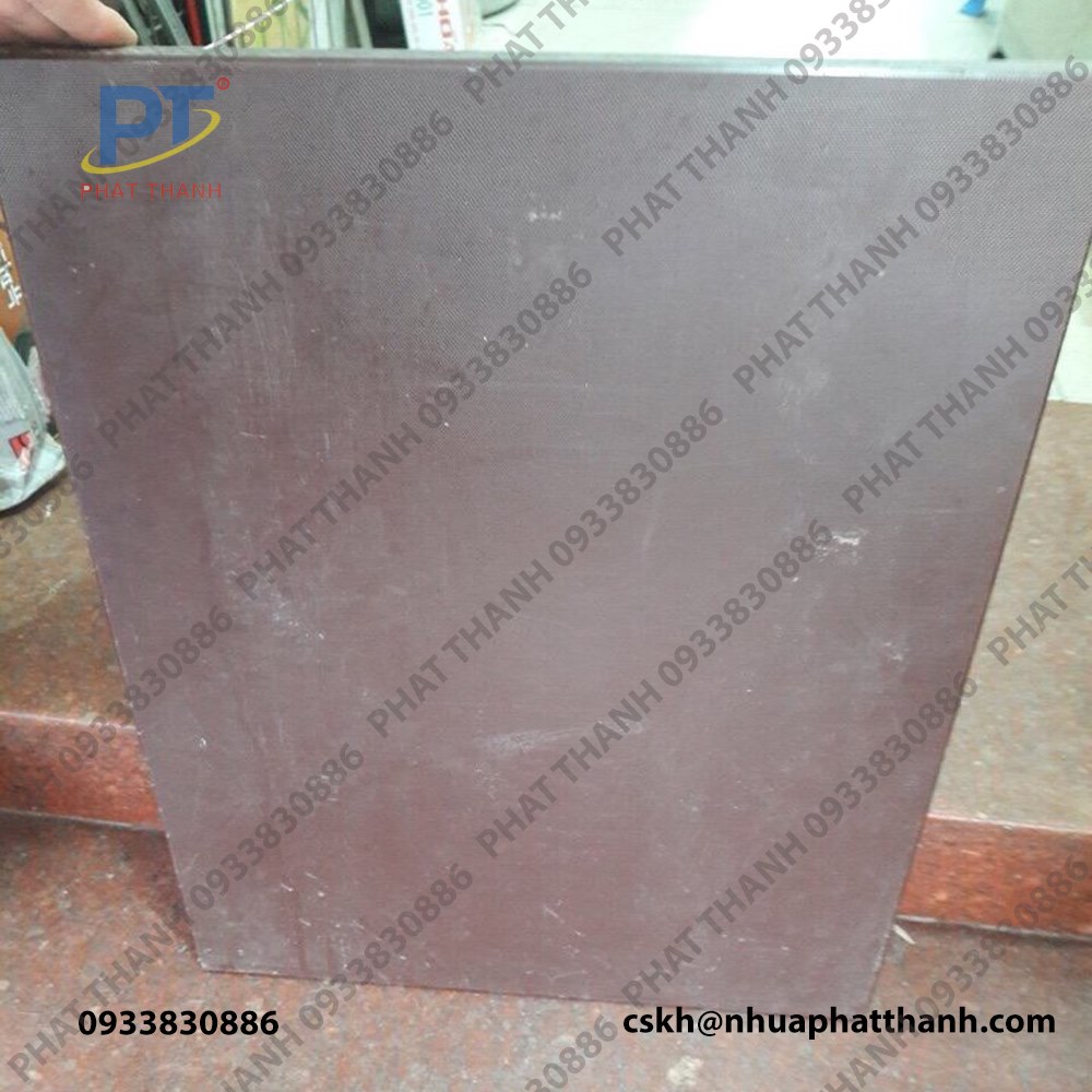 Thớt nhựa pp màu, thớt nhựa thực phẩm ( nhám 2 mặt) dày 4 cm khổ trung – PTTGD2