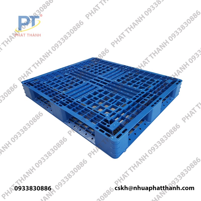 Pallet nhựa PL08LK màu xanh dương