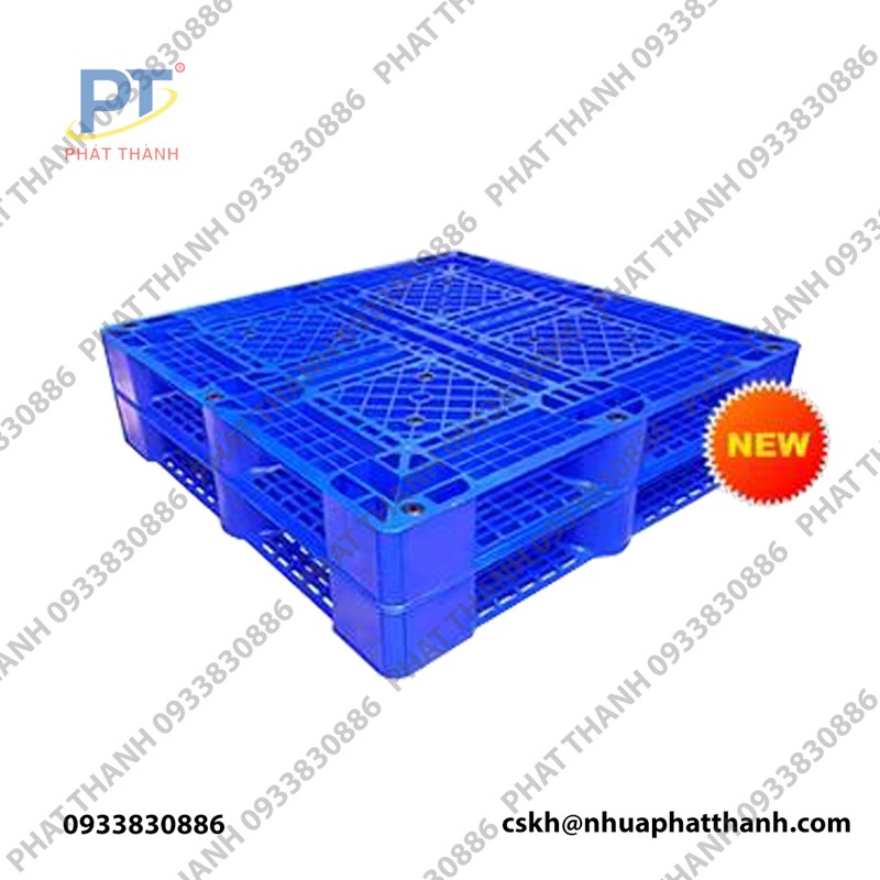 Pallet nhựa PL09LK màu xanh
