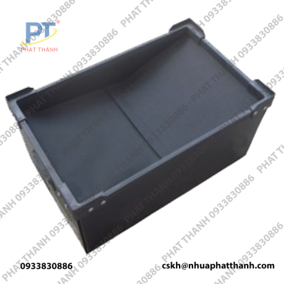 Thùng nhựa Danpla chống tĩnh điện nắp vải