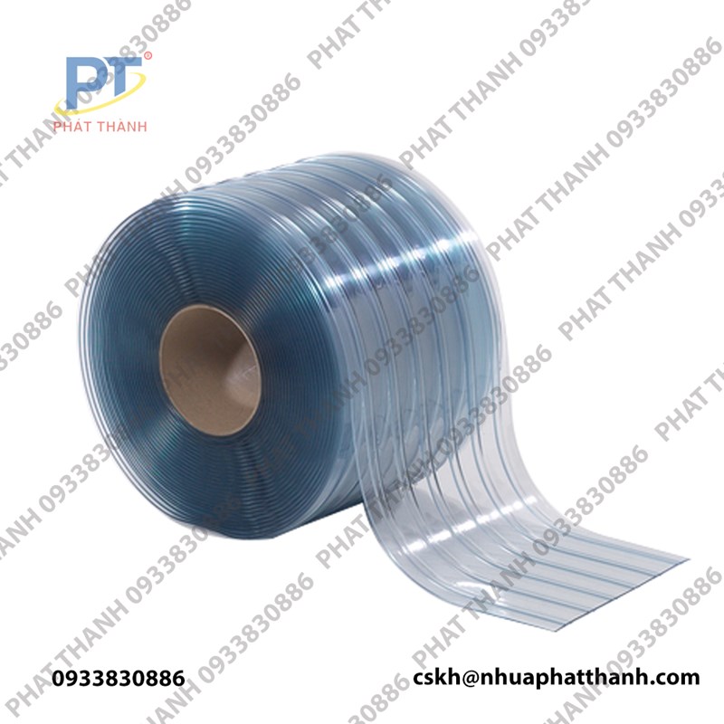 màng nhựa PVC trong dạng cuộn 0.2mmx1.6mx100m