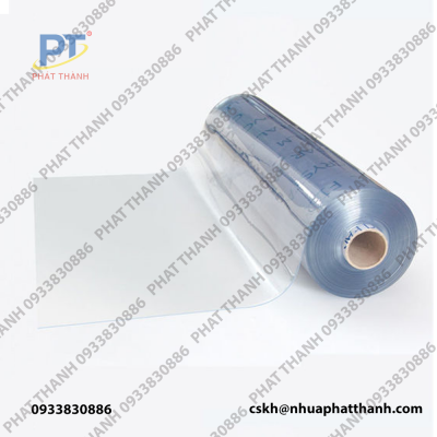 Màng nhựa PVC trong dạng cuộn 0.05mmx1.6mx200m