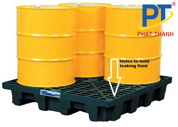 Pallet chống tràn dầu