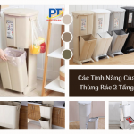 Thùng rác 2 tầng: Địa chỉ bán uy tín, chất lượng, giá rẻ nhất