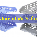 Khay nhựa 3 tầng, 3 ngăn – Khay đựng tài liệu A4, khay hồ sơ