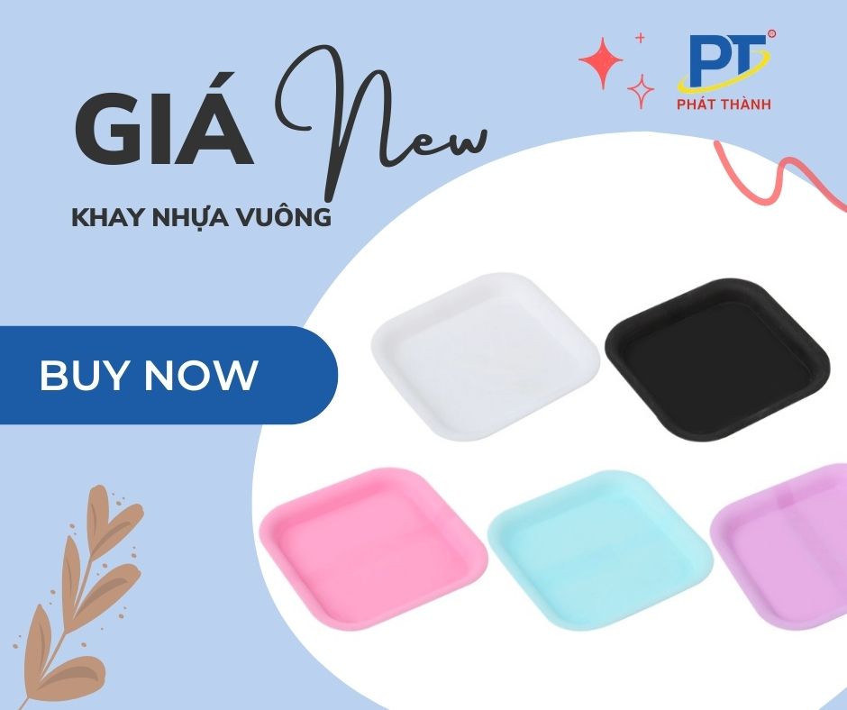 [2022] Bảng giá khay nhựa vuông cập nhật mới nhất