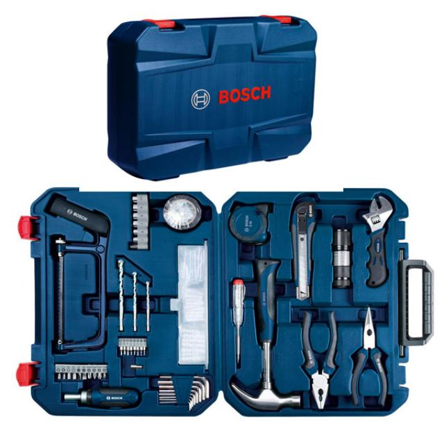 Thùng đựng dụng cụ sửa chữa đa năng Bosch 12 món