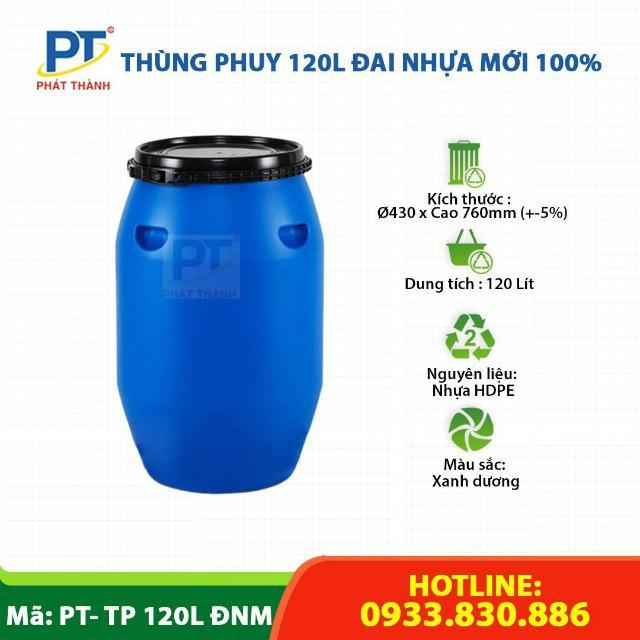 Nhựa Phát Thành - Đơn vị mua bán thùng phi nhựa