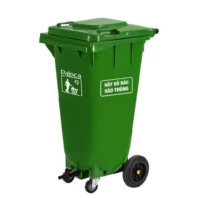 Mẫu thùng rác hữu cơ 3 ngăn