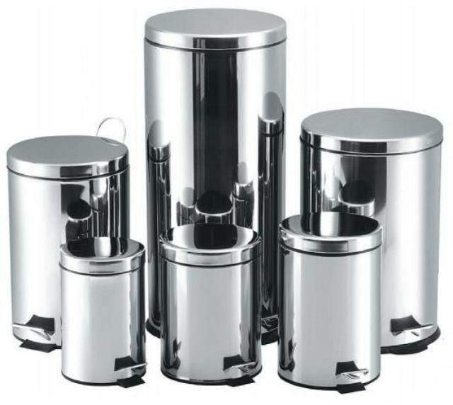 Thùng rác Inox có nắp đậy