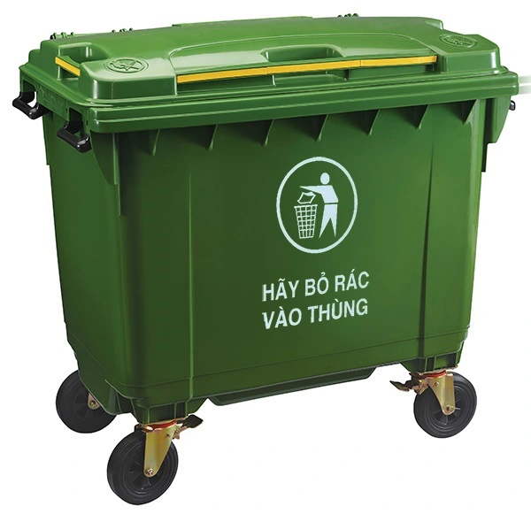 Thùng rác công nghiệp 800L