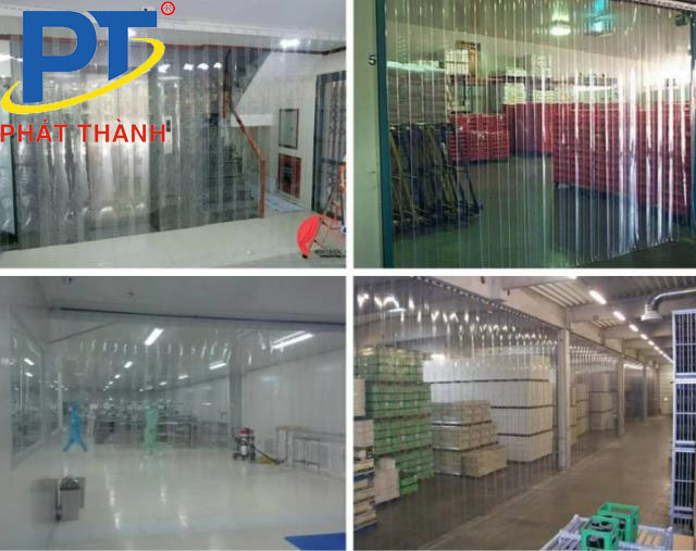 Lắp đặt màng nhựa PVC sử dụng trong nhà kho, xưởng