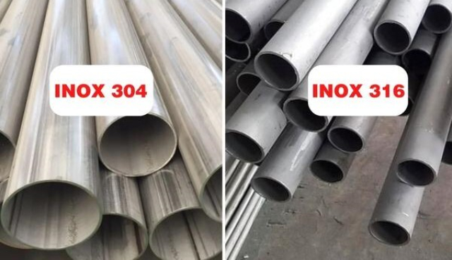 Inox 316 và Inox 304 loại nào tốt hơn?