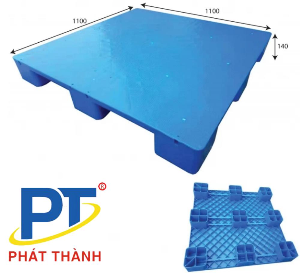 Pallet nhựa lót sàn 1100mmx110mmx140mm