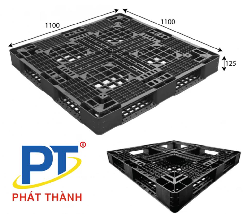 Pallet nhựa mới 1200mmx1000mmx125mm