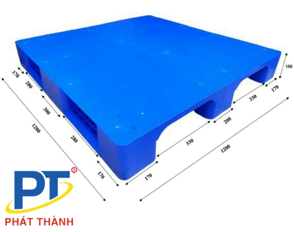 Pallet nhựa mới 1200x1200x150mm