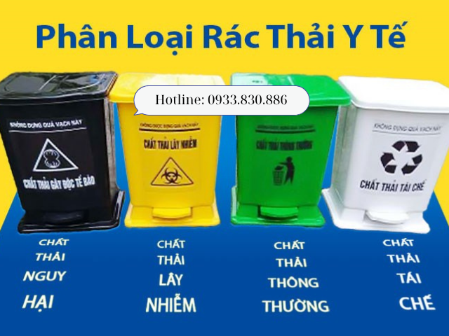 Hỗ trợ phân loại rác thải y tế hiệu quả
