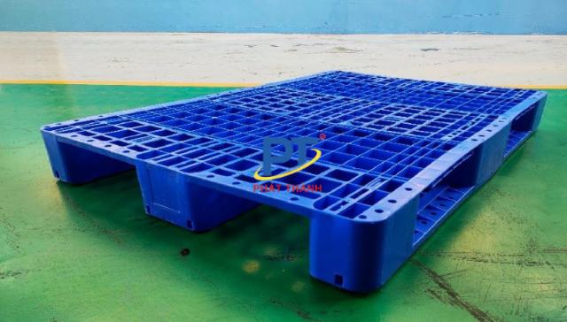 Pallet nhựa 1200x800x150mm chịu lực tốt