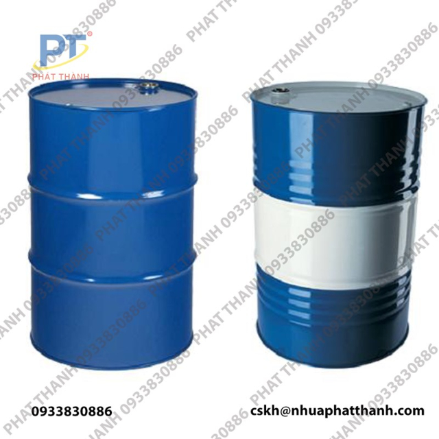 Ứng dụng phổ biến của thùng phi sắt nắp liền