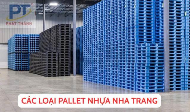 Các loại pallet nhựa nha trang