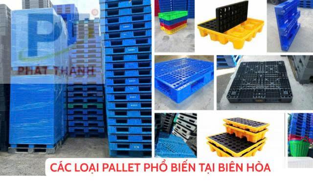 Các loại pallet nhựa phổ biến tại biên hòa