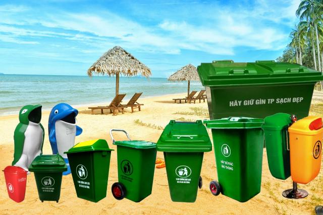 Các mẫu thùng rác tại Đắk Lắk