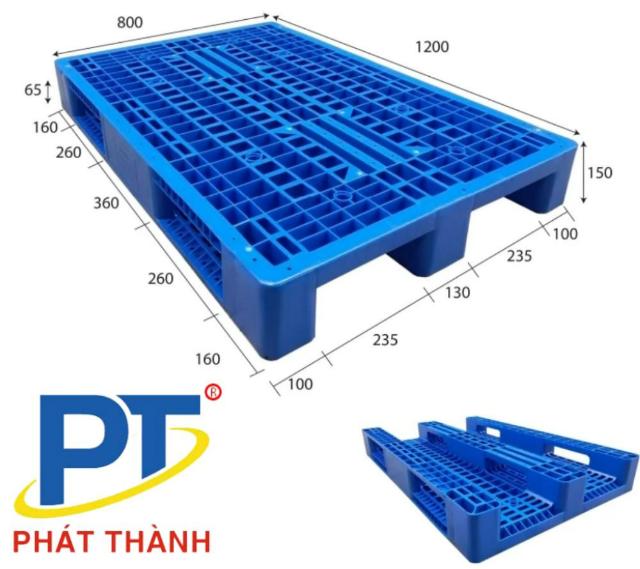 Pallet nhựa được ưa chuộng tại Hải Phòng