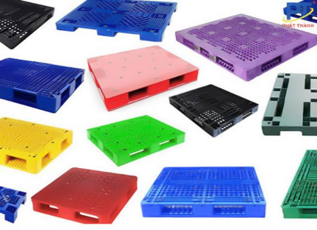 Pallet nhựa phân loại theo cấu tạo và chất liệu