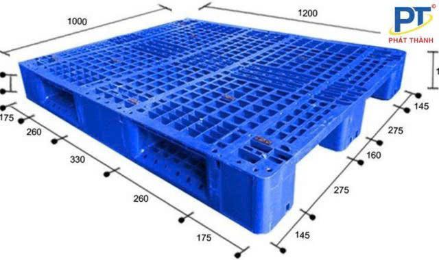 Phân loại pallet nhựa theo kích thước
