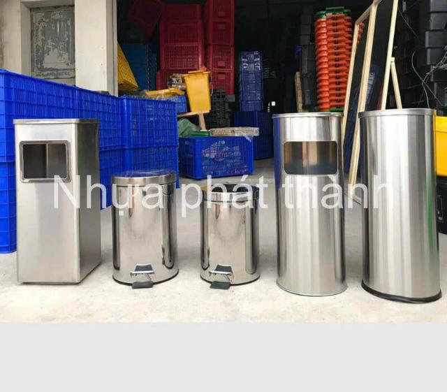 Thùng rác inox