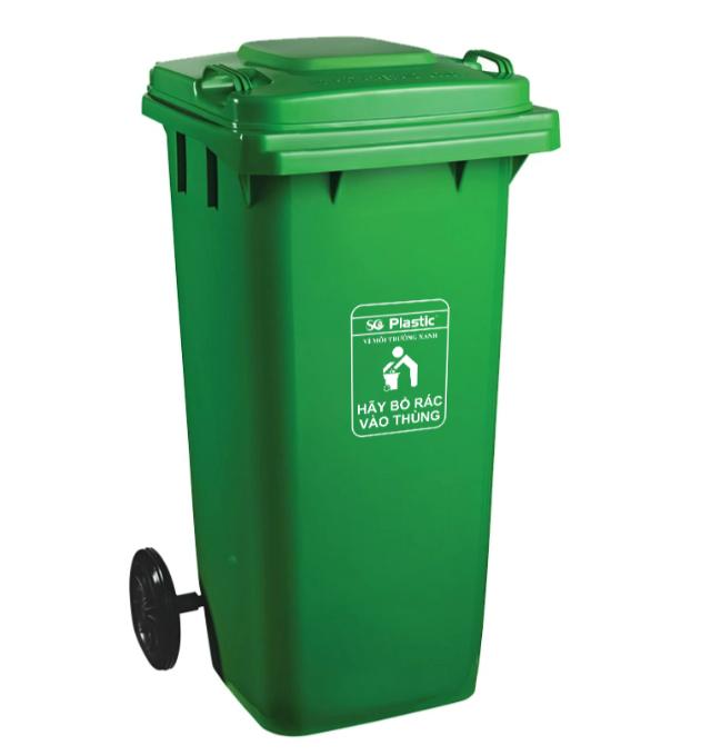 Thùng rác nhựa 120l
