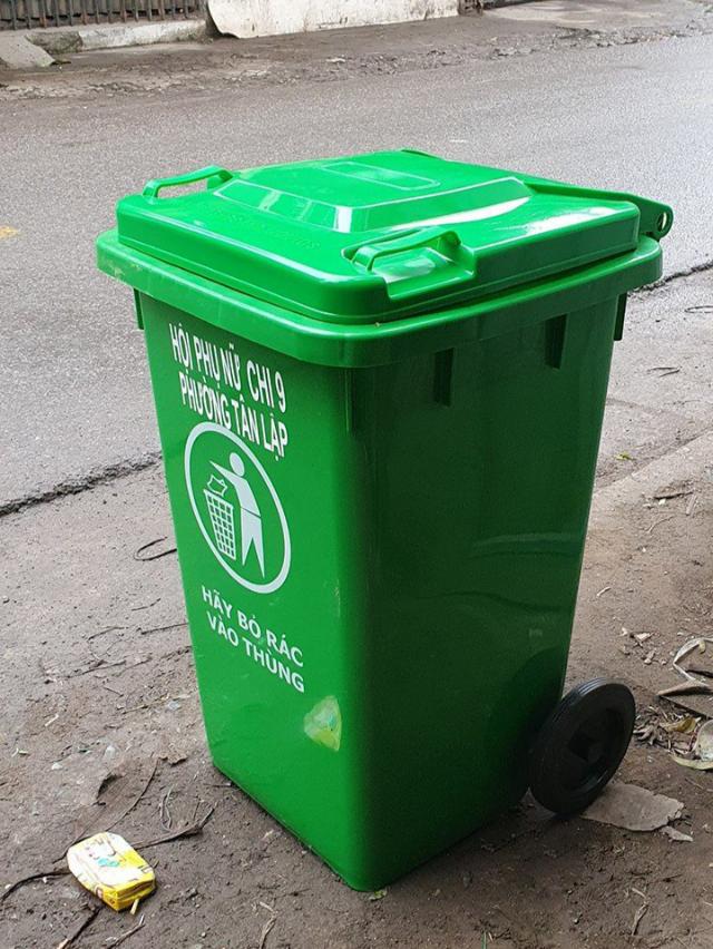 Thùng rác nhựa 90 lit