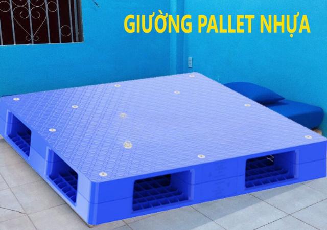 Top mẫu giường pallet nhựa đẹp được ưa chuộng cho nhà ở, homestay