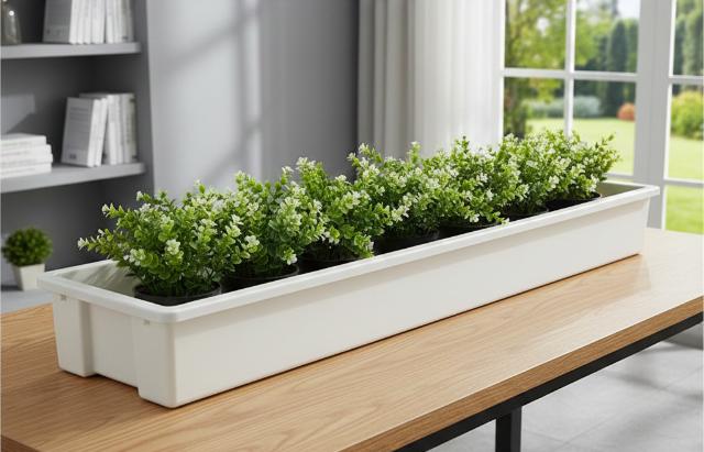 Khay nhựa dài 2m bền đẹp chất lượng chịu lực tốt