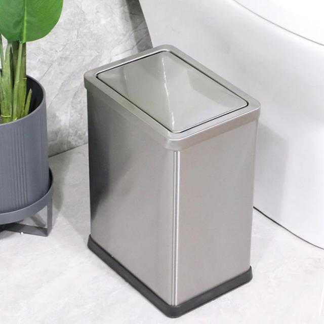 Cấu tạo thùng rác inox nắp lật