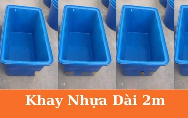 Khay nhựa dài 2m phổ biến hiện nay