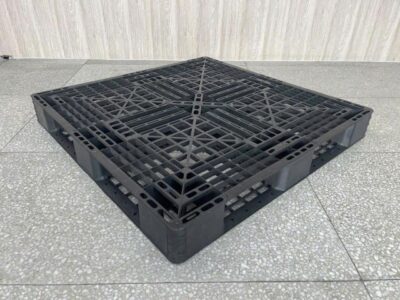 Pallet xuất khẩu 1100x1100x125 tái sinh đen